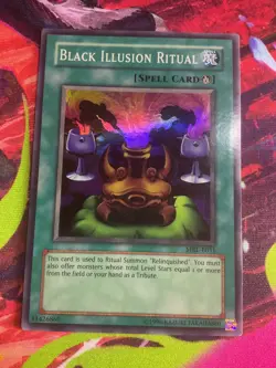 Black Illusion Ritual MRL-E051 Super Rare Unlimited Yugioh - Image 1