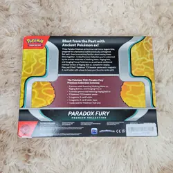 Pokemon TCG: Paradox Fury Premium Collection (1 Oversize Promo Card, 3Promo Card - Image 2