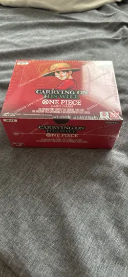 English One Piece Card Game - OP13 Carrying On His Will Booster Box SEALED 🔥 - Image 3
