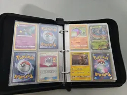 Pokemon TCG Binder Collection Lot Of Cards GX Promo EX Mega Anniversary Various - Image 5