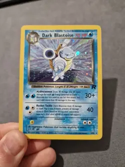 Pokemon TCG Dark Blastoise 3/82 Team Rocket Rare Holo Card VLP - Image 2