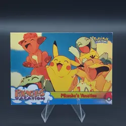 Pikachu's Vacation - Topps Blue Label Card - LP Pokemon - Image 1