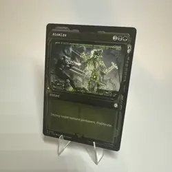 MTG Fallout Showcase #338 Atomize Rare Instant - Image 1