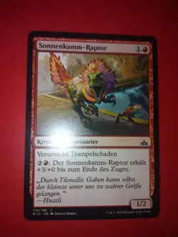 MTG-MAGIC THE GATHERING Sonnenkamm-Raptor 2018 Deutsch 118/196 - Image 1