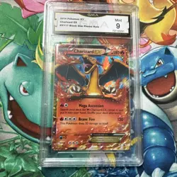 Pokemon Charizard EX Xy17 XY Black Star Promo CGC 9 - Image 2