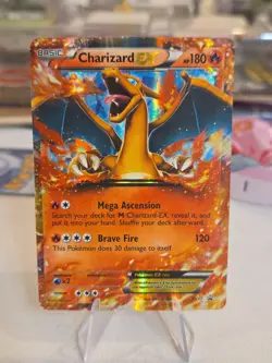 Charizard EX XY17 ULTRA RARE Black star Promo NM Pokemon Nostalgic HOLO 2014 - Image 1