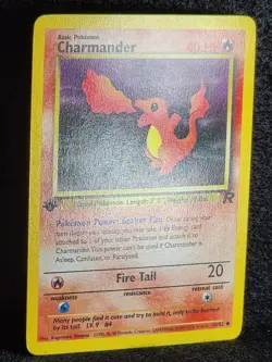 1st Edition Charmander Team Rocket 50/82 Pokemon TCG CGC PSA BGS - Image 4