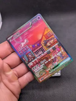 Pokemon Mew EX SAR 205/165 Card 151 Pokemon Card Korean NM/M - Image 2