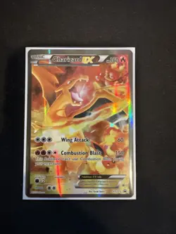 Pokemon Charizard EX XY121 Promo Card 2016 MP Condition - Image 1