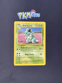 Pokemon TCG Nidoqueen Jungle 23/64 Regular Rare MP. - Image 1