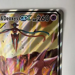 Pokemon TCG Jumbo Oversized Espeon & Deoxys GX SM240 Black Star Promo - Image 3