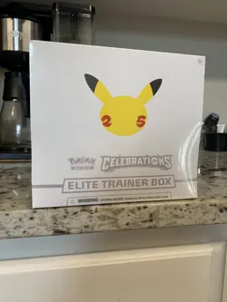Pokemon TCG Celebrations Elite Trainer Box - Image 1