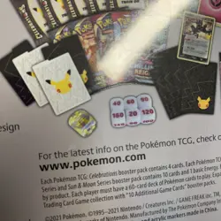 Pokemon TCG Celebrations Elite Trainer Box - Image 3