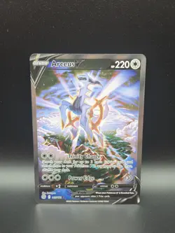 Pokemon TCG Arceus V 166/172 Brilliant Stars Alternate Art Holo Ultra Rare NM - Image 1