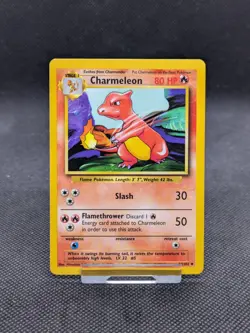 Charmeleon Base Set 24/102 Pokemon Uncommon WOTC NM - Image 1