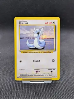 Pokemon Dratini Base Set Uncommon 26/102 WOTC NM - Image 1