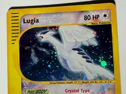 Pokemon TCG - Crystal Lugia 149/147 Aquapolis — Secret Rare - LP - Raw - Swirl U - Image 5