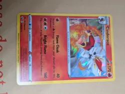 Pokemon Cinderace 036/202 - SWSH Sword Shield Base - Shatter Holo NEAR MINT - Image 1