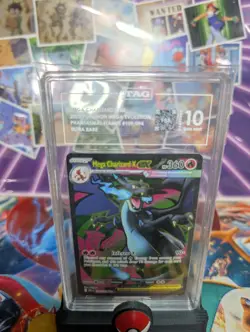 TAG 10 - 988/1000 2025 Pokemon Phantasmal Flames Mega Charizard X ex 109/094 - Image 1