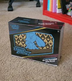 Pokemon Center Exclusive Crown Zenith ETB Elite Trainer Box Plus Factory Sealed - Image 2
