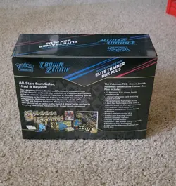 Pokemon Center Exclusive Crown Zenith ETB Elite Trainer Box Plus Factory Sealed - Image 5