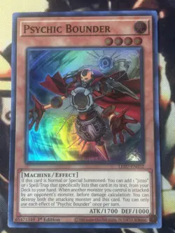 Yugioh: Psychic Bounder - LED7-EN032 - Super Rare - 1st Edition - NM - Image 1
