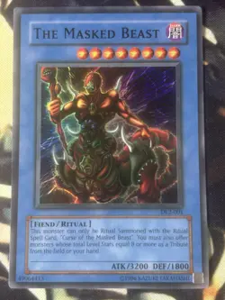 Yugioh: The Masked Beast - DL2-001 - Super Rare - Unlimited - MP - Image 1