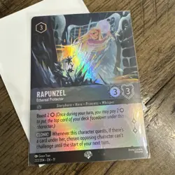 Disney Lorcana Rapunzel Etheral Protector 222/204 Epic Winterspell - Image 1
