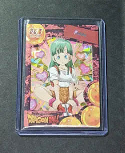 Dragon Ball BULMA Holo Prismatic Design Card - Image 1
