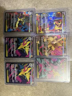 Mega Evolutions Full Art Lot, 6 Cards Lucario, Heracross, Manectric, Etc - Image 1