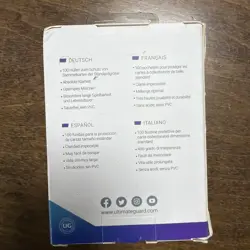 1 pack of 100 Ultimate Guard Katana Transparent Standard Sized Card Sleeves - Image 2