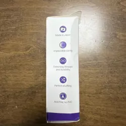 1 pack of 100 Ultimate Guard Katana Transparent Standard Sized Card Sleeves - Image 3