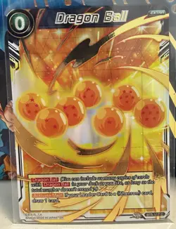 Dragon Ball Super CCG Mythic Booster Card Game Gold Stamp Dragon Ball (BT5-117) - Image 1