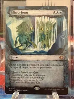 Mirrorform Showcase 308 Lorwyn Eclipsed ECL MTG Mythic Regular NM - Image 1