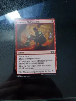 Untimely Malfunction Duskmourn: House of Horror Regular - Image 1