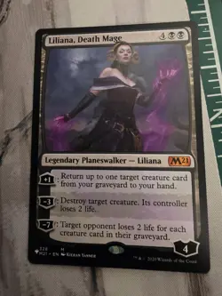 Liliana, Death Mage The List Reprints #328 MTG Magic The Gathering Planeswalker - Image 1
