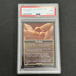 2023 Magic The Gathering #13 The Ring PSA 9 Lord Of The Rings - Image 1