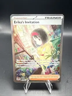 Pokemon TCG Erika's Invitation 203/165 Sv Scarlet & Violet 151 Holo - Image 1