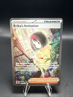 Pokemon TCG Erika's Invitation 203/165 Sv Scarlet & Violet 151 Holo - Image 2