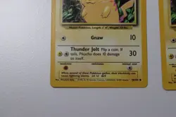 Pokemon Base Set Pikachu 58/102 – Unlimited – Lot of 4 – Vintage WOTC - Image 5