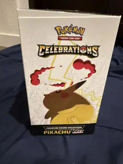 NEW SEALED Pokemon TCG 25th Celebrations Pikachu VMax Premium Figure Collection - Image 3
