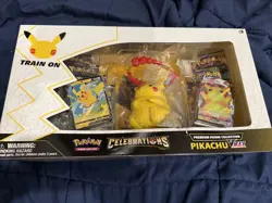 NEW SEALED Pokemon TCG 25th Celebrations Pikachu VMax Premium Figure Collection - Image 4