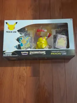 Pokemon TCG Celebrations Premium Figure Collection Pikachu Vmax Box 820650809408 - Image 1
