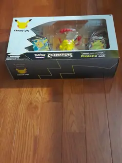 Pokemon TCG Celebrations Premium Figure Collection Pikachu Vmax Box 820650809408 - Image 2