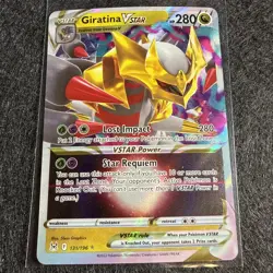 Pokemon TCG - Lost Origin - Giratina VSTAR Holofoil Holo Rare 131/196 - Image 1