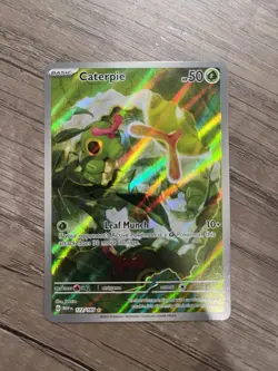 Pokemon - Scarlet & Violet: 151 - Caterpie - 172/165 - Illustration Rare - Image 1