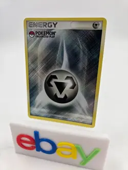 2009 Pokemon Organized Play Metal Energy - Holo - Promo - LP - Image 1