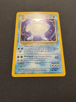 Pokemon TCG Poliwrath 13/102 Base Set Holofoil Rare Near Mint Original 1999 WoTC - Image 2