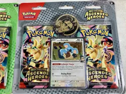 Pokemon LOT OF 2 Each: Ascended Heroes 2-Pack Blister, Mini Tins & Charizard Tin - Image 3