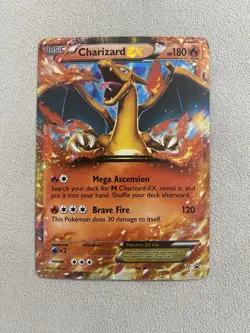 2014 Pokemon XY Black Star Promo #XY17 Charizard EX Mint - Image 1